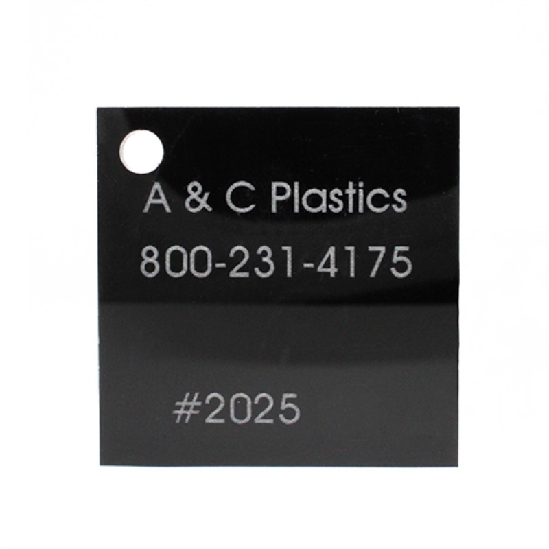 Black Opaque 2025 Acrylic Sheet (Black Plexiglass) – T&T Plastic Land