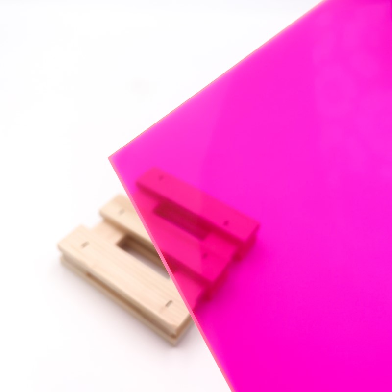 Pink Fluorescent Cast Acrylic for Laser Cutting & Engraving - 9095 –  MakerStock