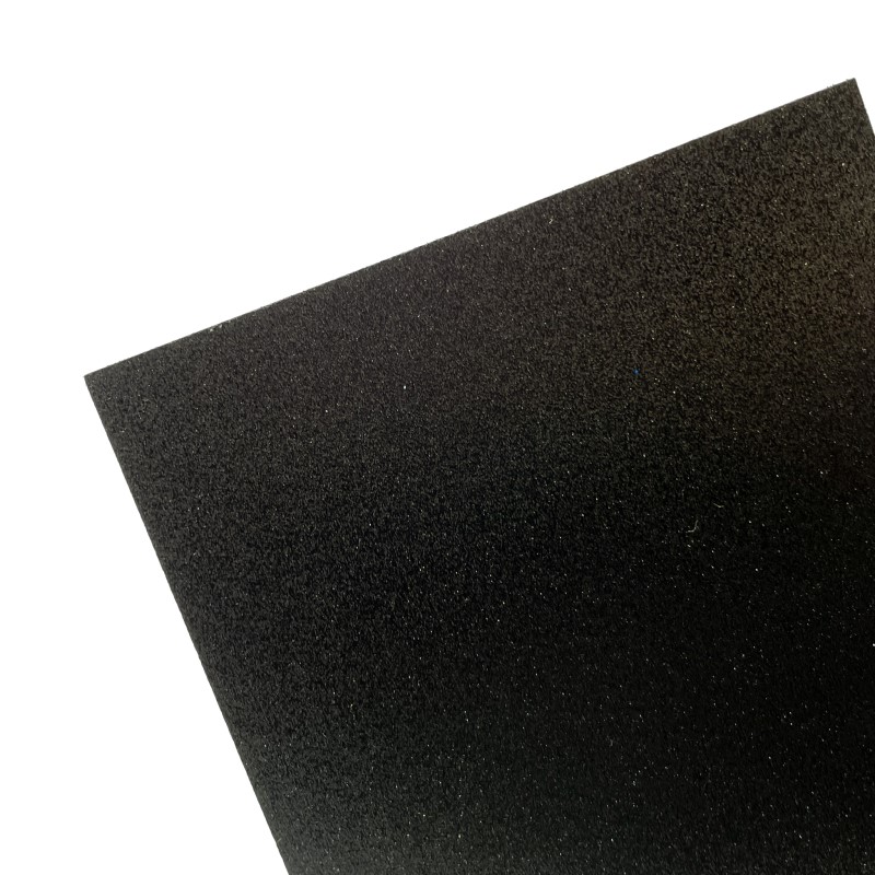 Black PVC Celtec Foam Board Sheet 24 x 48 x 3mm / 1/8 (.125) Thickness